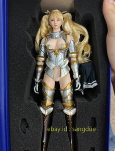 Customized 1/6 Female 12'' dual horsetail Rooted hair Action Figure In Stock - Picture 1 of 5
