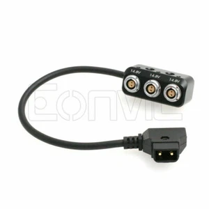 Divisor de alimentación D-tap macho a 3 x 2 pines 0B hembra 14,8 V caja de cable adaptador - Imagen 1 de 2