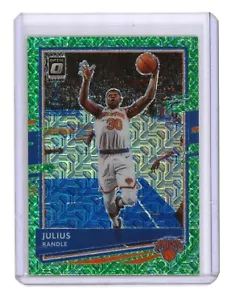 Julius Randle 2020-21 Panini Donruss óptica #89 verde mojo dragón Prizm Knicks - Imagen 1 de 2