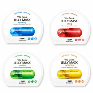 BANOBAGI Bano VITA GENIC JELLY MASK Sheet Whitening Soothing Anti-Wrinkle - Bild 1 von 10