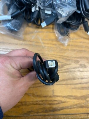 2 X 3FT USB 2.0 A Male to B 1.8m Black Cable HP Part # 453030300170R New - Image 1 of 4