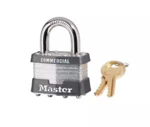 Master #1 Padlocks - Pack of 6, Keyed Alike - Picture 1 of 2