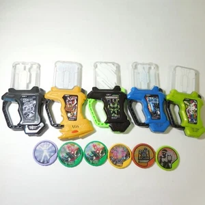 Bandai Kamen Rider Ex-Aid Gashat Juego de 5 para Gamer Driver Henshin Belt - Imagen 1 de 17