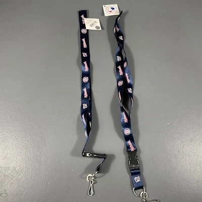 Washington Nationals MLB Baseball Keychain Lanyard Team Logo Sports - LOT OF 2 - Image 1 of 4