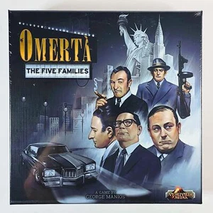 Vesuvius Media Omerta The Five Families Edición Estándar - SELLADO - Imagen 1 de 4
