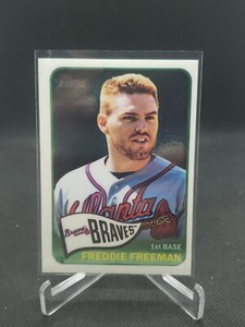 Freddie Freeman 2014 Topps Heritage Chrome Parallel /999 No THC-148