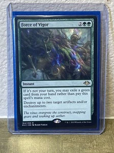 Magic Gathering-MTG-Force Of Vigor-Modern Horizons-PAQUETE FRESCO - Imagen 1 de 3