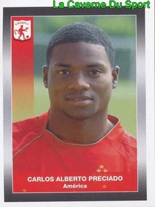 016 CARLOS PRECIADO AMERICA CALI STICKER PANINI COLOMBIA PRIMERA A 2008 - Picture 1 of 1