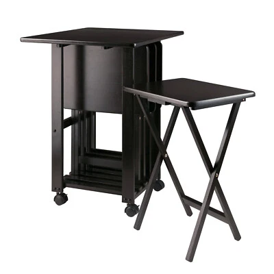 Winsome Wood Sophia Juego de Mesa de Aperitivos 5 Piezas, Café Foto 1 de 4