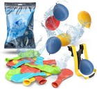 Wasserbomben bunt / Wasserballon Set 1000x Wasser Ballons + Schleuder 
