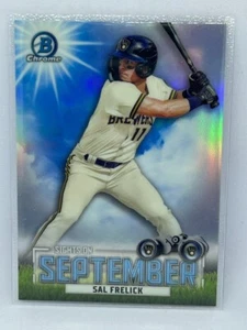 Sal Frelick Visiers on September Einsatz 2023 Topps Bowman Baseball Nr. SOS-12 - Bild 1 von 2