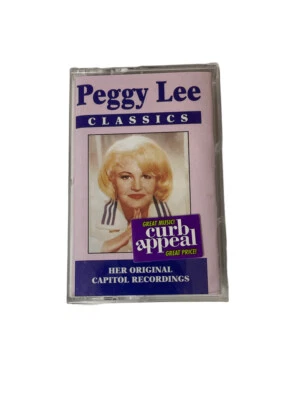 Vtg New Sealed Peggy Lee Classics Cassette Tape 1993 Curb Records Her Original - Image 1 of 4