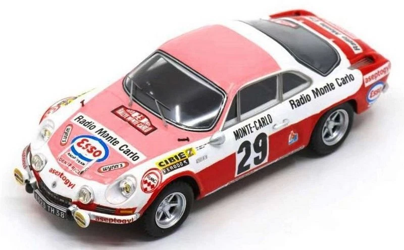 Alpine A110 Renault Rally Monte Carlo 1973 Moss-Carlsson-Crelli 1:43 SPARK S6113 - Immagine 1 di 1