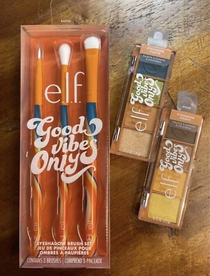 ELF Good Vibes Only•Eyeshadow & Brush Set Limited Edition - Image 1 of 4