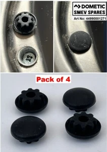 4 x Cubiertas de tapa de rosca negras Smev Dometic fregadero de engranaje cocina autocaravana caravana - Imagen 1 de 3