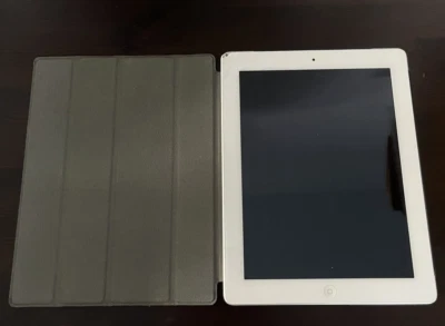 Apple iPad 2 (A1395), mit Wi-Fi+3G 16GB – Weiß, Display beschädigt - Bild 1 von 4