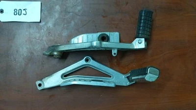 Honda 1983-1985 Nighthawk 650 CB650SC Foot Peg Bracket Left Right Pair CB 650 SC - Image 1 of 4