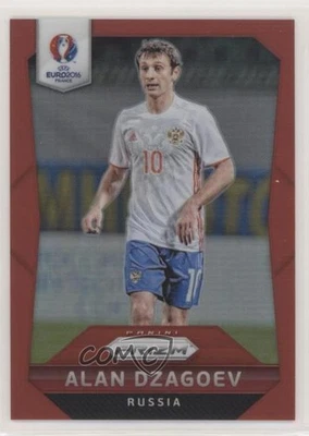 2016 Panini Prizm UEFA Euro Red Prizm /149 Alan Dzagoev #170 - Image 1 of 2