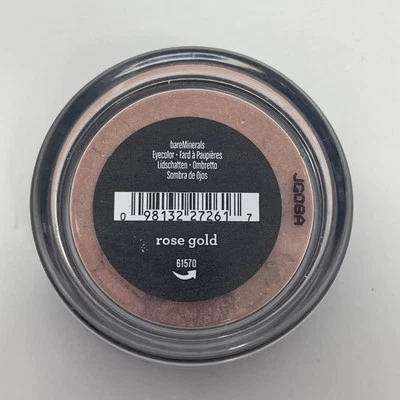bareMinerals ROSE GOLD 61570 Loose Mineral Eyecolor Eyeshadow New Sealed - Image 1 of 3
