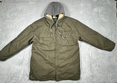 Chaqueta Camisa Dickies Repelente al Agua Pato Con Capucha Para Hombre 3XL Tareas Granero Abrigo Cálido Foto 1 de 4