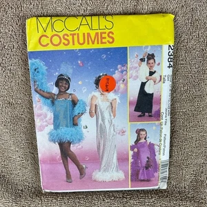 Disfraces McCall's patrón de costura 2384 niñas 7-12 glamour niñas SIN CORTAR - Imagen 1 de 2
