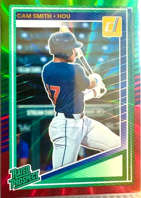 2025 Donruss Baseball Parallels *Green & Red/Green Holo Laser, Red/Blue Holo* - Image 1 of 4