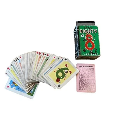 Juego de Cartas Peter Pan Crazy Eights Años 50 De Colección Whitman Juego Completo Miniatura Foto 1 de 4