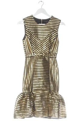 MAJE Robe de cocktail Dames Robe T EU 34 doré-noir style extravagant - Photo 1/4