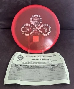 INNOVA 2008 NATE DOSS STAMP CHAMPION USDGC ROC 178g #2302 w/COA San Marino - Picture 1 of 8