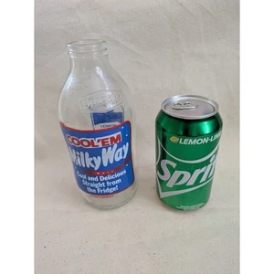 Milchstraße Cool Em Werbung Glas Milchflasche Sammlerstück Unigate - Bild 1 von 7