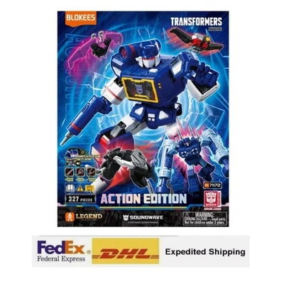 Blokees Transformers Soundwave Legend Action Edition 3 Assembly Action Figure - Image 1 of 4