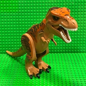 LEGO Dinosaur Jurassic World Dinosaur Tyrannosaurus Rex (trex04) Minifigure - Picture 1 of 6