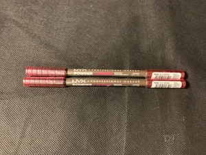 2x NYX Polvo para Cejas Lápiz de Cejas Más Fuerte Volumen Construible Marrón Profundo Nuevo - Imagen 1 de 4