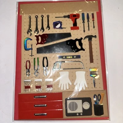 NEW Papyrus Fathers Day Card -  Happy Dad's Day - Tools - Image 1 of 2