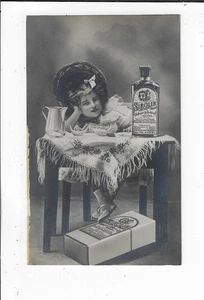 Sirolin Swiss Medicine for Coughs Influenza Advertising RPPC Postcard p2327 - Picture 1 of 2