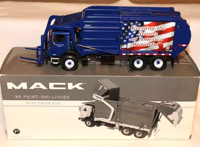 Camión de basura cargador frontal 1st Gear Mack MR 1:34 DIECAST 19-0037 PRIMERA MARCHA Foto 1 de 4