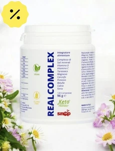 REALCOMPLEX SNEP Integratore 120cp Stanchezza Fisica Purificazione Organismo - Foto 1 di 4