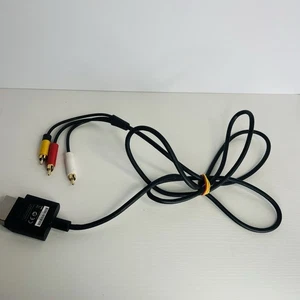 Microsoft OEM Xbox 360 Composite AV Cable X821376-001 Red White Yellow TESTED - Picture 1 of 4