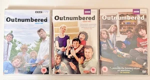 Outnumbered Series 1-3 DVD Collection DVD Comedy R2 Hugh Dennis - Picture 1 of 7
