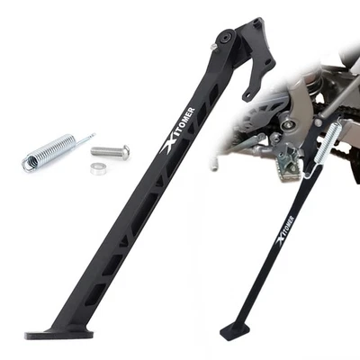 Soporte lateral de aluminio negro apto para Honda CRF150R 2007-2021 Foto 1 de 4