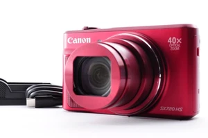 Canon PowerShot SX720 HS Red Exc+5 Compact Digital 16.1MP Y3342 - Picture 1 of 21