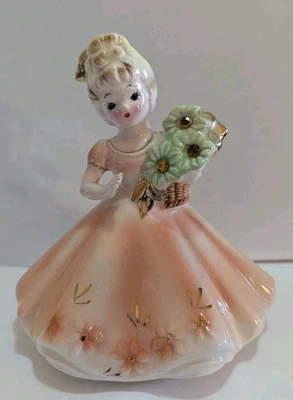  Figura Josef Original Noviembre Cumpleaños Niña 4" Alto Topacio Estrás Foto 1 de 4