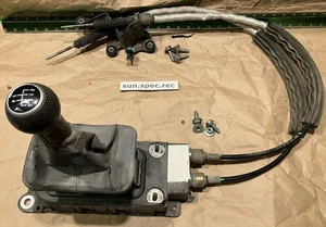 VW MK4 Beetle 02J Manual 5-Speed Shifter Box Cables Grey Boot Genuine Bug TDI - Picture 1 of 13