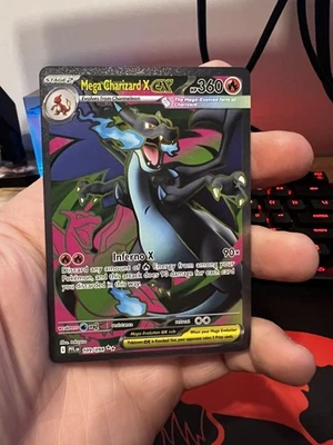 Pokemon TCG S&V Phantasmal Flames: Mega Charizard X EX 109/094 - image 1 of 4
