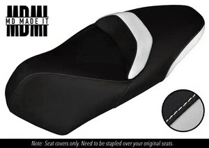 SE ADAPTA A PIAGGIO MP3 YOURBAN LT 300 VINILO PERSONALIZADO DOBLE FUNDA ASIENTO BLANCO Y NEGRO - Imagen 1 de 5