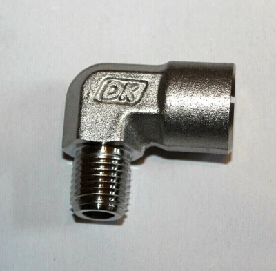 1/4 NPT 316ss Street Elbow Dk-Lok GLS-4N-S - Image 1 of 2