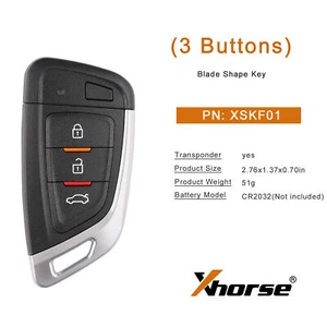 Xhorse Universal Smart Key Proximity XSKF01EN per strumenti chiave VVDI per Honda/Ford - Foto 1 di 6