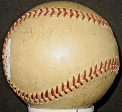 St Louis Cardinals 1935 Signed Autograph JSA NL Ball Dizzy Dean Frisch Medwick - Image 1 of 4