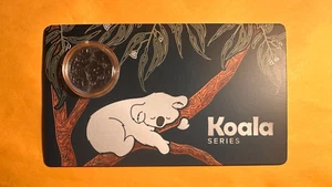 Australia 2025 Koala Series Uncirculated 50c cents Coin on card - Picture 1 of 2
