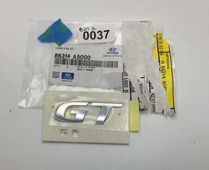 Hyundai Elantra rear Emblem GT 8614-A5000 NEW OEM 2013-2017 - Picture 1 of 2
